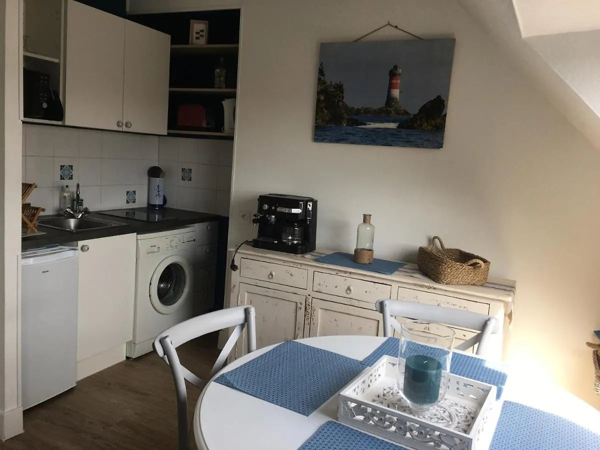 Appartement Larmor Plage, T2 cosy, 4 pers, 3mn plage, parking privé, tout à pied !